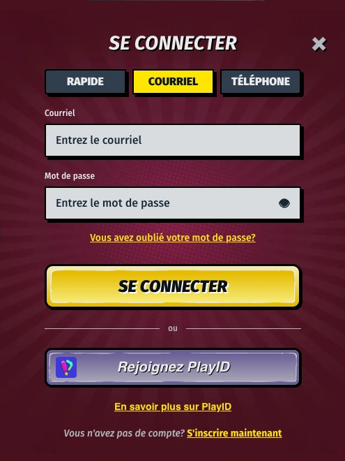 Connexion AllySpin